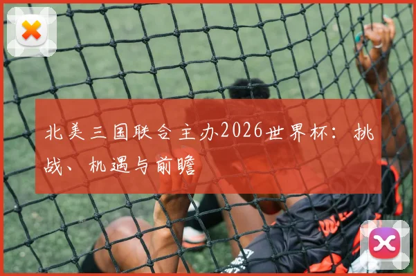 北美三国联合主办2026世界杯:挑战、机遇与前瞻
